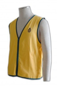 V056 custom logo volunteer vest coats